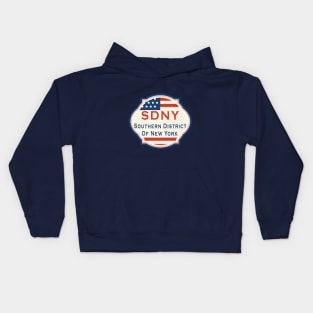 SDNY southern district court of new york Kids Hoodie